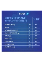 بيبسي مشروب غازي بحجم 295 ملل، حزمة من 8