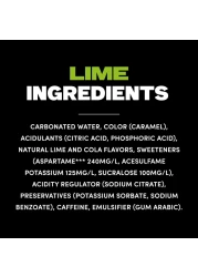 بيبسي زيرو كولا بنكهة الليمون علب مشروب بحجم 330 ملل حزمة من 6