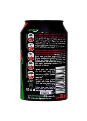 Green Cola Cherry Flavoured Carbonated Soft Drink 330ml