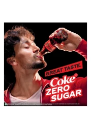 Coca-Cola Zero Sugar Soft Drink Can 155ml Pack of 10