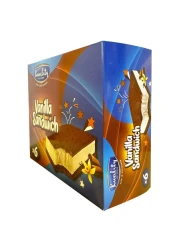 Kwality Vanilla Sandwich Ice Cream, 90ml Pack of 6