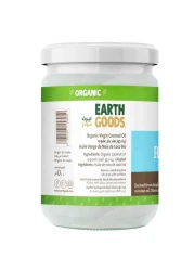Earth Goods Organic Extra Virgin Coconut Oil NON-GMO Gluten-Free Vegan 500ml