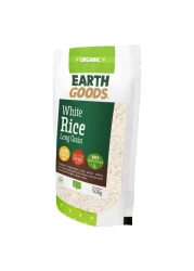 Earth Goods Organic Long Grain White Rice 500g