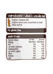 Ella's Kitchen Organic Super Smooth Mangoes Puree, 4+ Months Baby Food, Gluten &amp; Dairy Free 70g