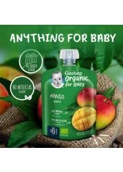 Gerber Organic with Mango, 90g, Pack of 4
