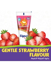 Signal Kids Toothpaste Strawberry Prevents Tooth Cavities for 2-6 years 50ml