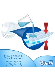 Sanita Bambi Tom &amp; Jerry Diapers Double Extra Large Size 6 18kg+ Value Pack 21 Diapers