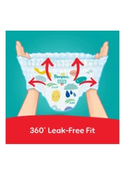 بامبرز حفاضات للحماية من الطفح الجلدي مع لوشن الصبار مقاس 6 16 كغ + حزمة ضخمة 34 حفاض