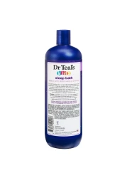 Dr Teal's Kids 3-in-1 Bubble Bath Body Wash and Shampoo Sleep Bath with Melatonin and Essential Oils 591ml
