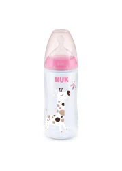 Nuk First Choice+ No-Colic Feeding Bottle SNK719 Multicolour 300ml