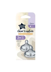 Tommee Tippee Closer To Nature Slow Flow Teats TT424584