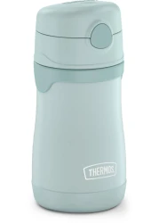 THERMOS BABY 10 ounce Stainless Steel Vacuum Insulated Straw Bottle Mint