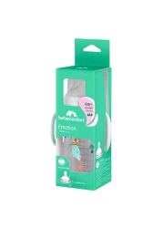 Bebeconfort Emo Polypropylene Bottle Whandle 270ml White