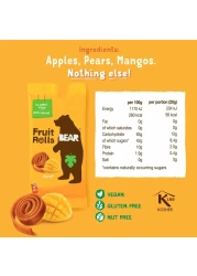 Bear Yo Yo's Mango Pure Fruit Snacks 20g