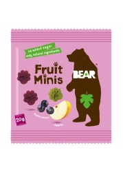 بير باوز وجبة خفيفة من مهروس فواكه للأطفال بنكهة التفاح والكشمش الأسود 20 غرام حزمة من 5