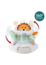 Teknum 2 - IN - 1 Dining Chair / Toddler Play Seat W / Pedal Piano - White