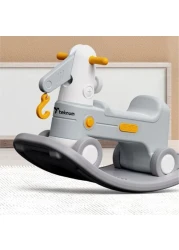 Teknum 2in1 Rock Ride On - Grey