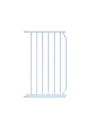 خزنة للأطفال - بوابة أمان معدنية بقطر 45 سم - أبيض