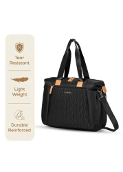 Little Story Zurich Pack and Go Baby Travel Diaper Bag - Black