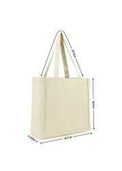 Azuca Reusable Grocery Shopping Cloth Bags 5 Pack Super Strong Large 12oz 100 Cotton Fashionable embroidery Canvas Tote Bag DIY Your Creative Designs