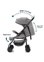 Teknum Trip Plus Stroller Grey