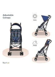 Nurtur Anchor Printed Baby Canopy Stroller B801FT-NR11 45x59x95cm