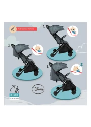 ديزني عربة أطفال مزينة بتصميم ميكي S101 بمقاس 48×82.5×100 سم