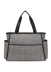 Little Story Betty Diaper Bag - Grey
