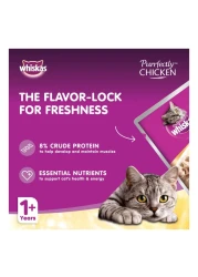 Whiskas Purrfectly Chicken Entree Wet Cat Food 85g Pack of 12
