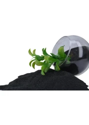 Vsell24&trade; Black Sand - Decorative Sand Idle for Villa Land Scaping, Vase Fillers, DIY Projects, and Aquariums 10 Kg