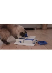 TRIXIE Cat Activity Poker Box Strategy Game Slow Feeder Interactive Treat ToyAll Breed Sizes