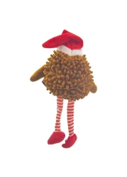Webbox Festive Robin Giggler Pet Toy 25cm