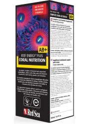 Red Sea Reef Energy Plus 500ml AB All in One Coral Food for Saltwater Aquarium Marine Reef Tanks Food for Soft LPS SPS and NonPhotosynthetic Corals