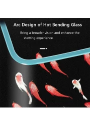 Aqua Viu Curved Glass Tanks - 18 x 13 x 18 cm