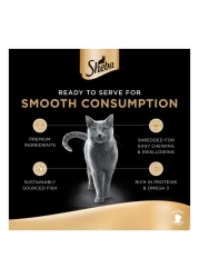 شيبا فيليه طعام قطط طازج شرائح دجاج مع التونة 60 غرام