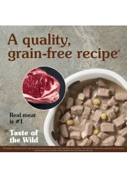 Taste of the Wild High prairie Canine Recipe with Roasted Bison &amp; Roasted Venison 390grm (DOG)