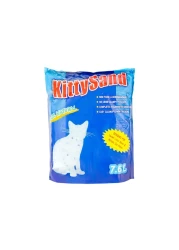 كيس من 2-كيتي ساند 100 ٪ فضلات القطط الكريستالية الطبيعية 7.6 لتر