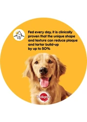 بيديغري دينتاستيكس وجبات خفيفة للكلاب متوسطة السلالة، 77 غرام