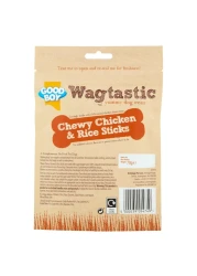 Good Boy Wagtastic Chewy Chicken and Rice Sticks 70g