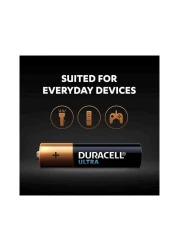 دوراسيل AAA بطارية ألكالين 1.5 فولت 8 بطارية -أسود-