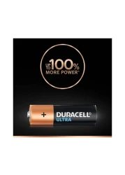 Duracell Ultra AA Alkaline Battery 1.5V Black 2 Battery