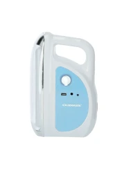 Rechargeable LED Emergency Lantern with Solar Panel- OME2769, Light Dimmer Function - USB Socket - Portable - Lightweight - Carry Handle - Full Charge Indicator