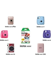 Fujifilm Instax Film For Instax Mini 8/9/11, 2 X10 (20 Sheets)