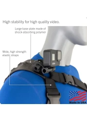 STUNTMAN 360 High Stability Shoulder Mount for Action Cameras Fits GoPro DJI Osmo Action 5 Pro 4 3 2 Insta360 Ace Pro Ace ONE RS ONE R and Others
