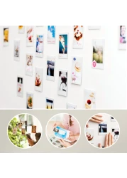 Fujifilm-Instax Mini 10 Sheets White Film Photo Paper Snapshot Album Instant Print for Instax Mini 7s/8/25/90/9
