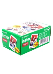 Fujifilm - 20-Sheet Instax Instant Mini Film White