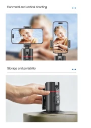 Yeasha,AI Auto Camera PTZ Detachable 360&deg; unmanned Smart Rotation Auto Face Tracking Camera Phone Holder Desktop Gimbal