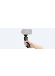 Sony GP-VPT2BT Handgrip (For Selfies And Vlogging, Can Also Be Used As A Tripod, Compatible With Select Alpha And Cyber-Shot Cameras From Sony), Black