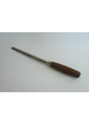 Fitto Premium Corer with Wooden Handle &ndash; Durable Stainless Steel Fruit Corer for Effortless Apple, Pear, and Melon Coring &ndash; Ergonomic Design for Comfortable Grip and Easy Cleaning