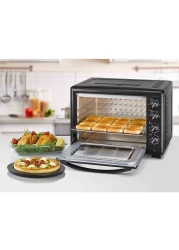 Black+Decker Electric Toaster Oven 55L TRO55RDG-B5 Black